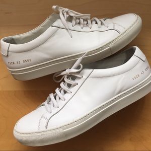 Men’s Common Projects Achilles White Size 9